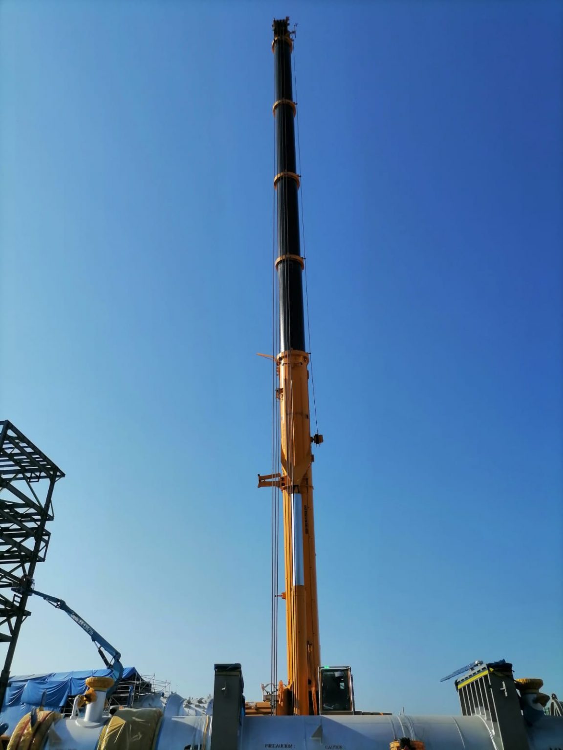 Grúas telescópicas en Nuevo Laredo, Tamaulipas Hertz Ingeniería en