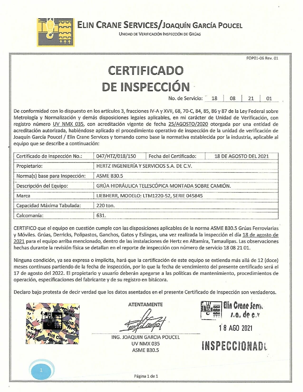 047-HTZ-018-150 CERTIFICADO DE GRÚA HIDRÁULICA MONTADA SOBRE CAMIÓN LIEBHERR LTM1220-52 (1)_page-0002